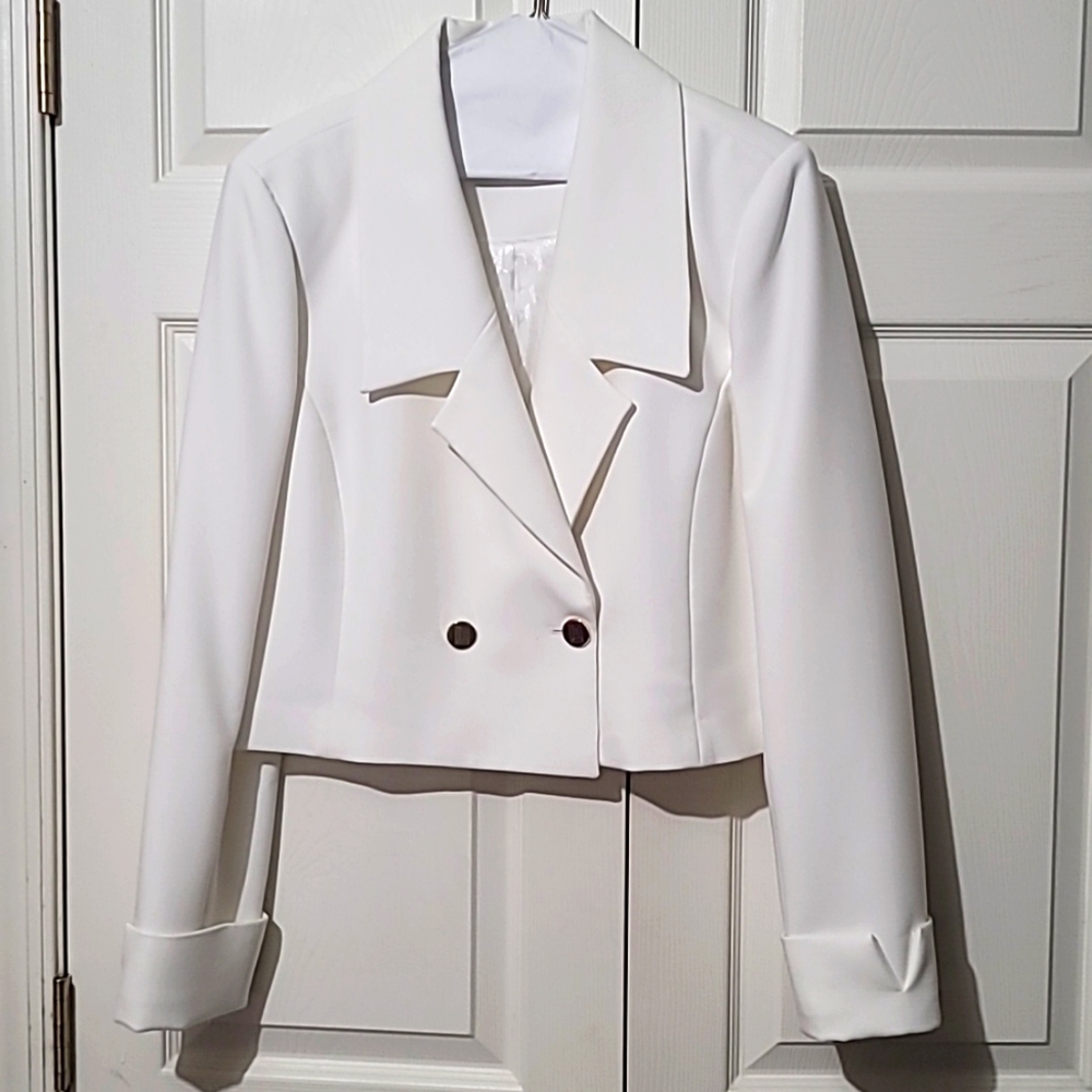 Macys Karl Lagerfeld 2 Piece Skirt Suit